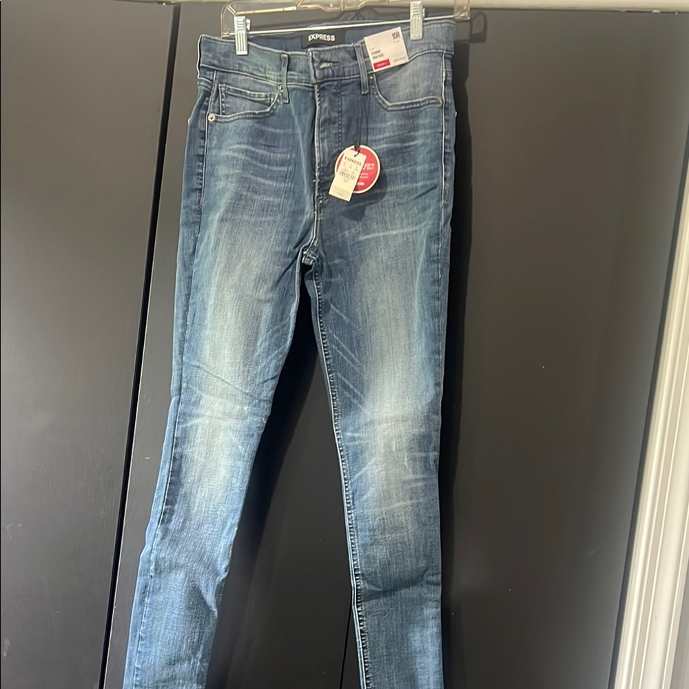 Express Light Blue Denim Jeans